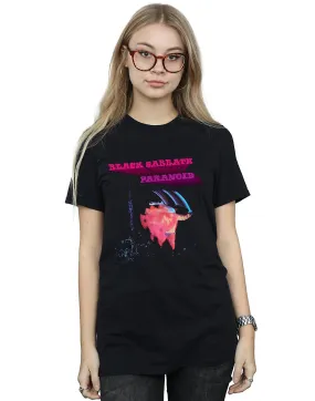 BLACK SABBATH VROUWEN PARANOïDE ALBUM COVER BOYFRIEND FIT TSHIRT