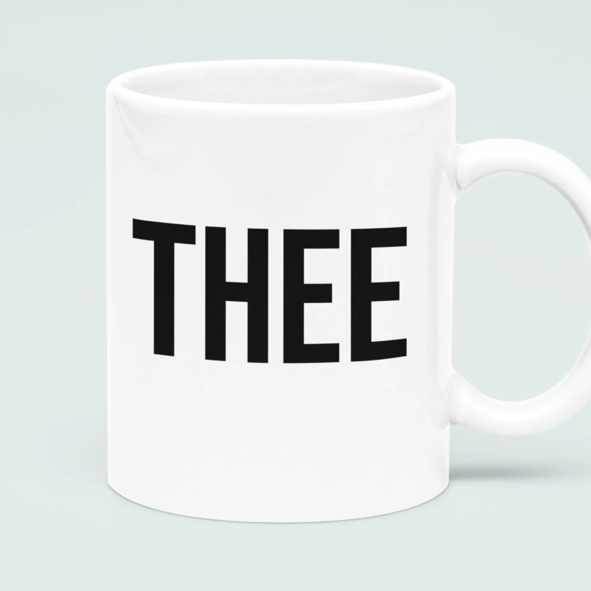 Mok Met Tekst Thee