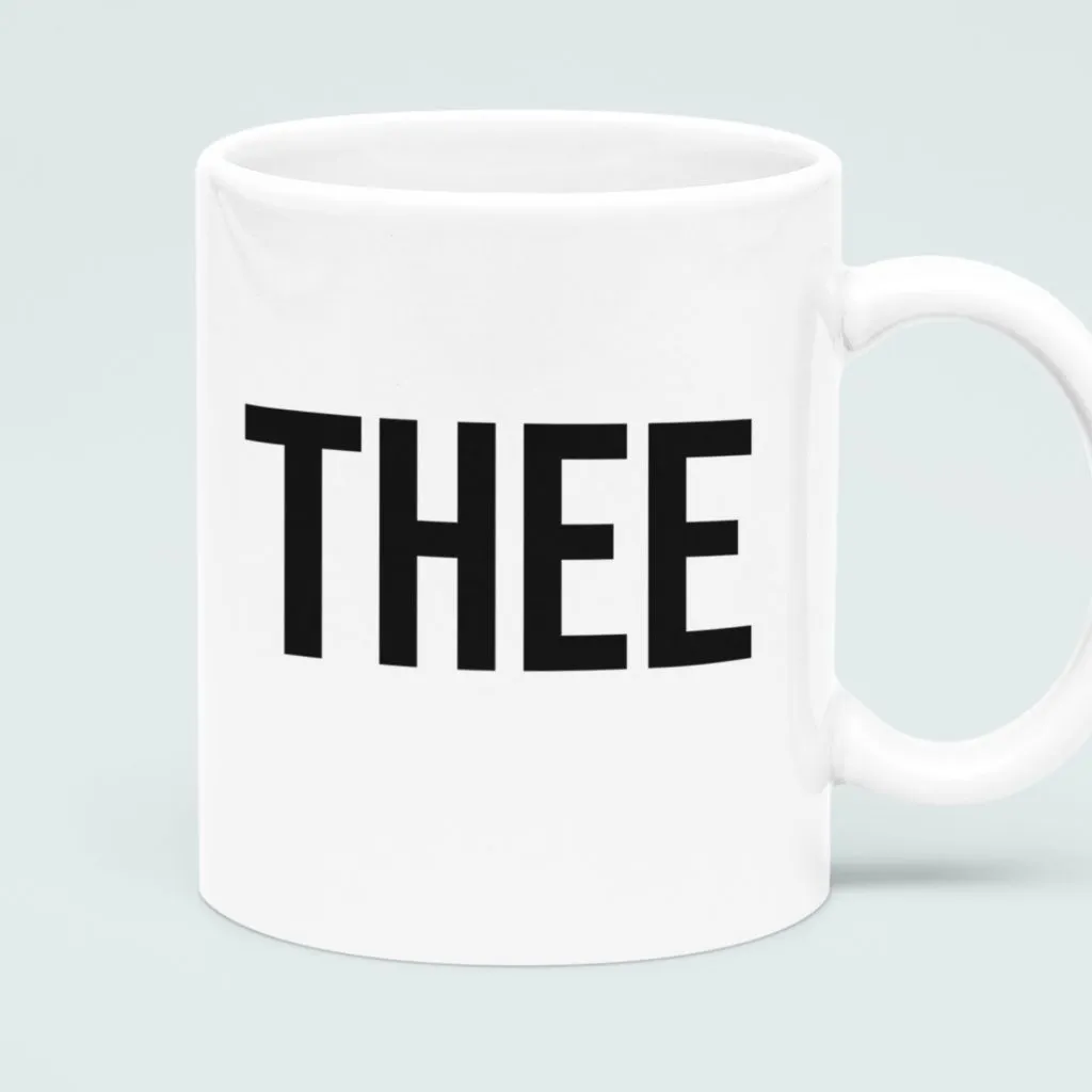 Mok Met Tekst Thee